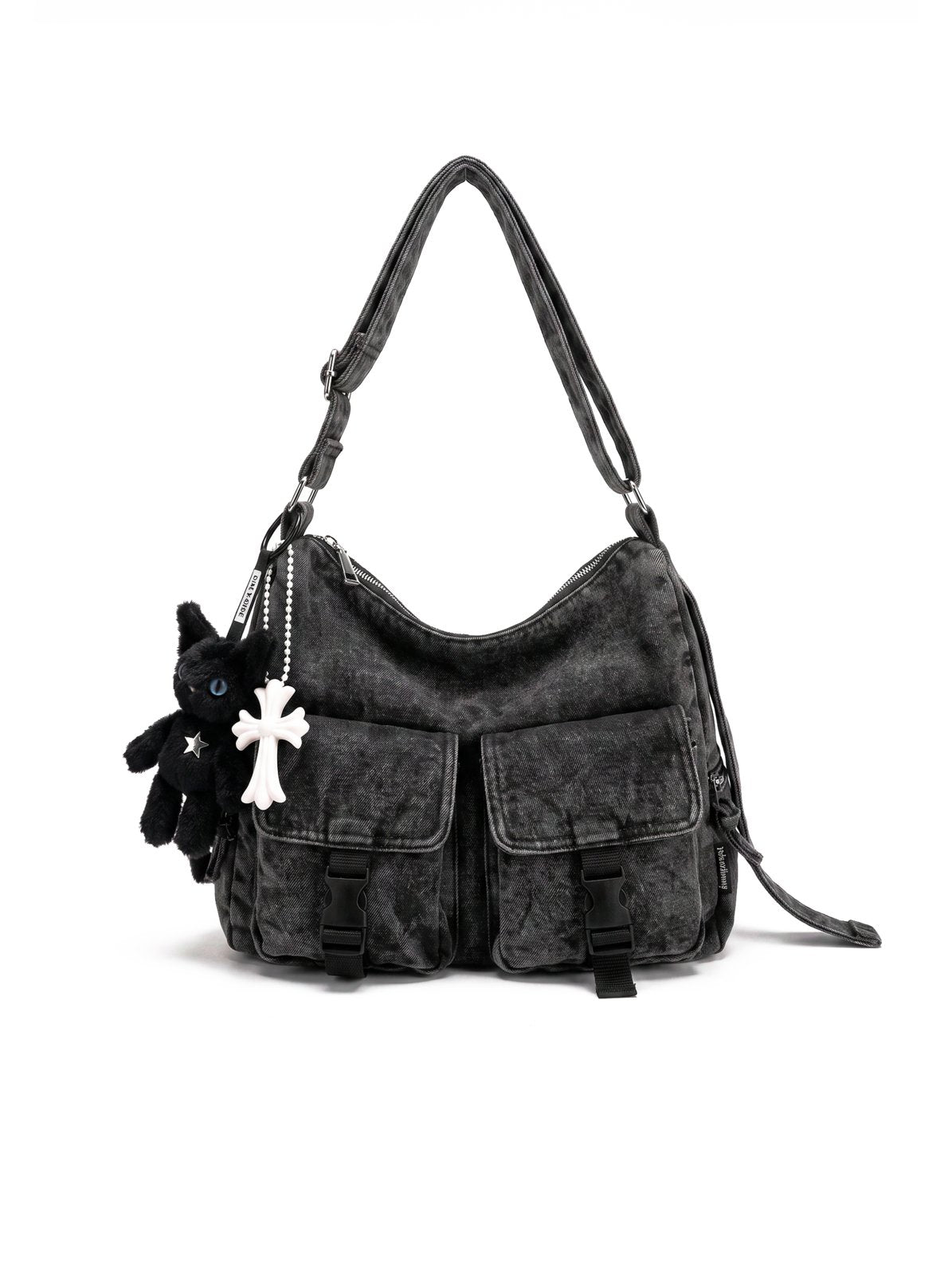 Grand Sac Épaule Denim