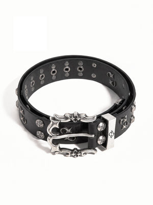 Ceinture Punk à Balles Argent