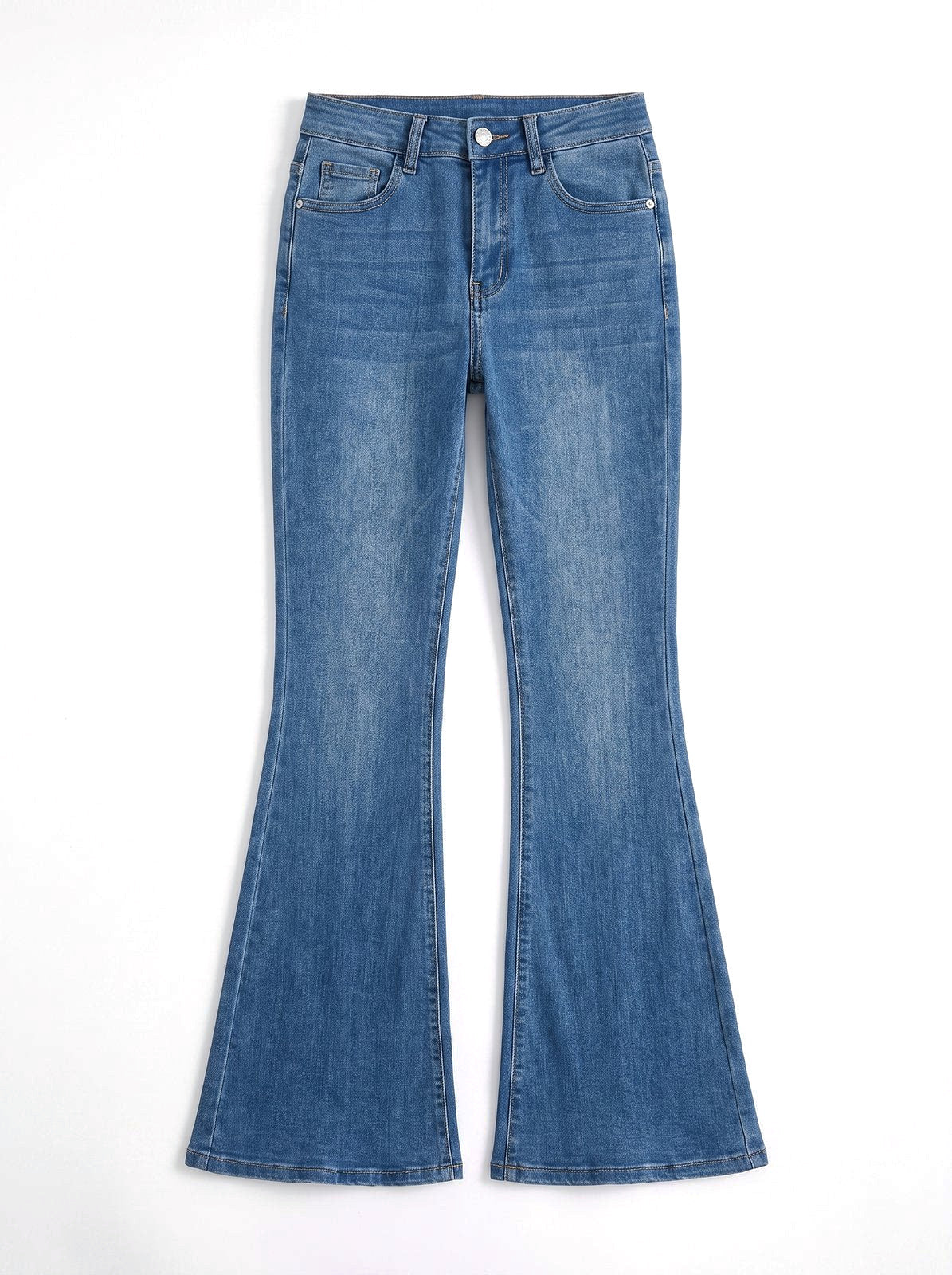 Jean Flare Taille Haute Extensible