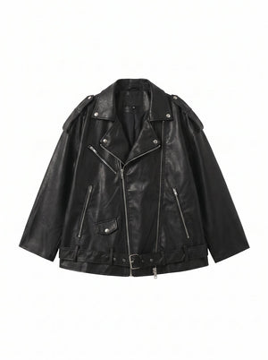 Perfecto Oversize Revers Larges Noir