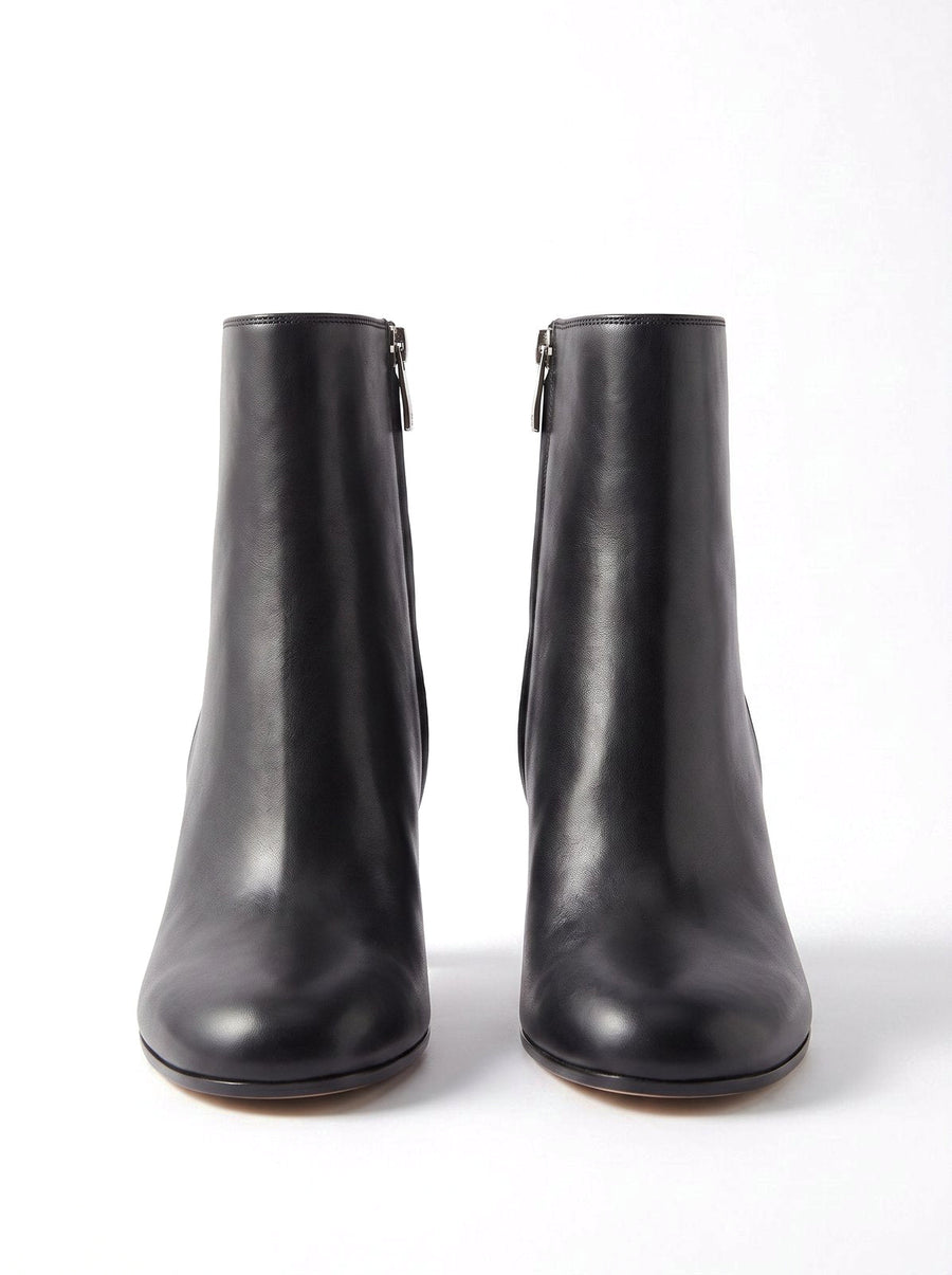 Bottines Talon Carré Bout Rond
